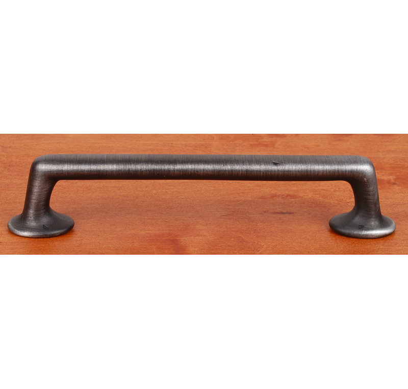 Distressed Nickel 6-Inch Bar Pull with Mounting Hardware