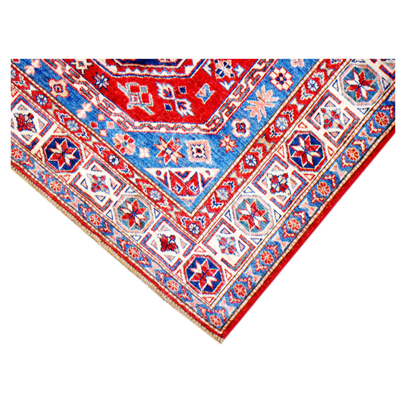 Kazak Wool Southwestern Area Rug