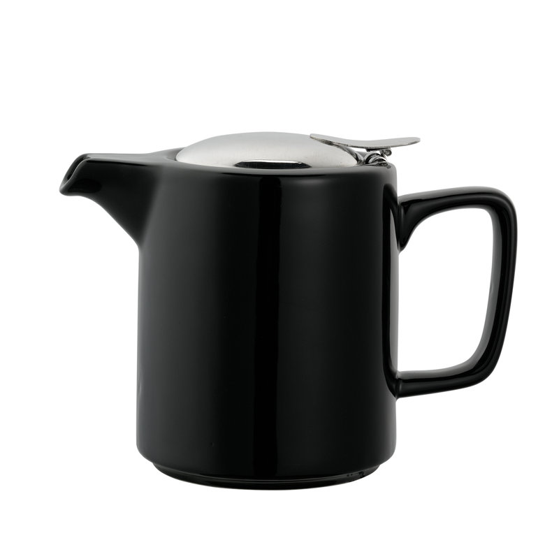 Ceramic 16oz Teapot, Black