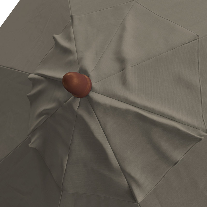 Parasol de marché 9 pi Naudia, Taupe - Pacifica