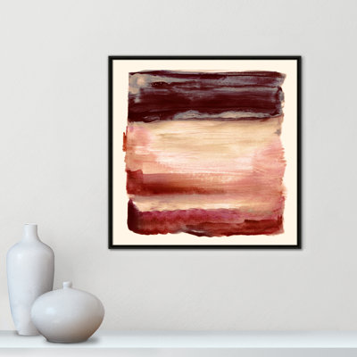 Burgundy Sky I Print by Nan