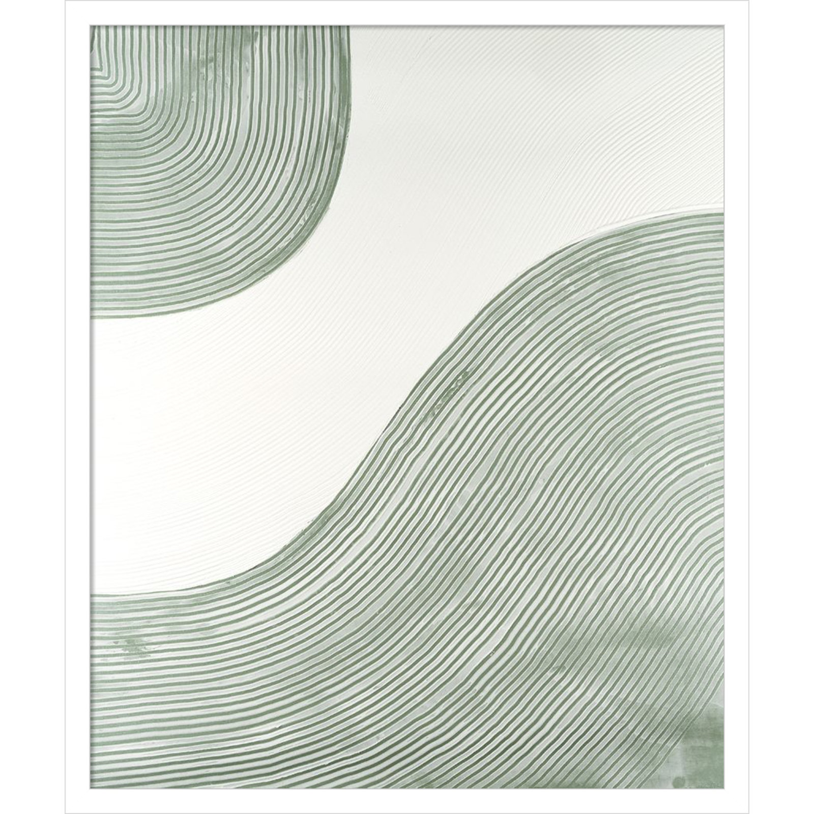 Get Going by Vanna Lam, White, 25" H x 21" W x 1" D