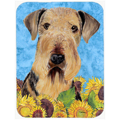 East Urban Home Airedale Glass Cutting Board
