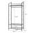 31.1'' Metal Industrial Pipe Clothing Rack