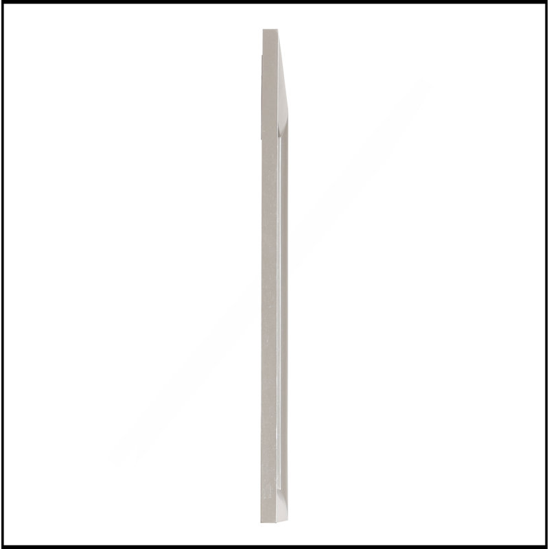Contemporary Silver Wall Mirror, Champagne