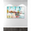 «Bola Color Block Splash» par Nan - reproduction de cadre flottant sur toile-63625984-63625988