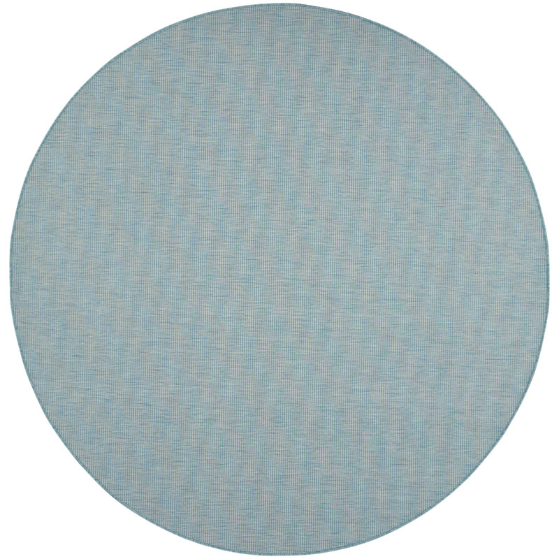Mirvete Indoor / Outdoor Rug, Round 8'