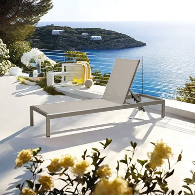 Chaise longue d'extérieur Rakiura