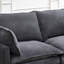 Canapé en velours Comfy 2-1711945537