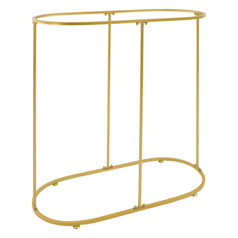Floor Standing Clothing Rack, Gold