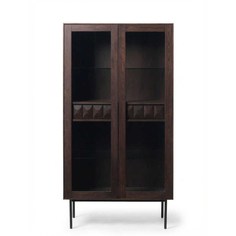 ROKA 94.5 cm W Display Cabinet