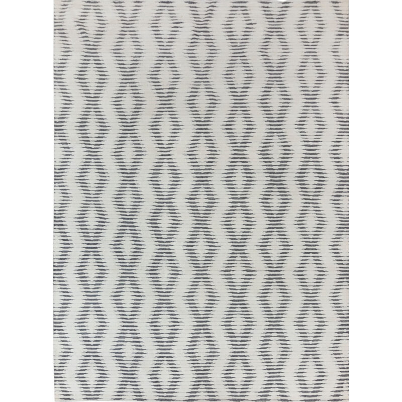 Clearance Hand Knotted Wool Geometric Area Rug