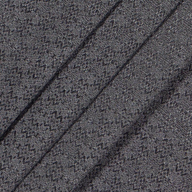 Scalloped Window Valance, 21" L x 42" W, Charcoal