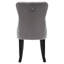 50cm H Tufted Velvet Upholstered Wing Back Side Chair-136080607