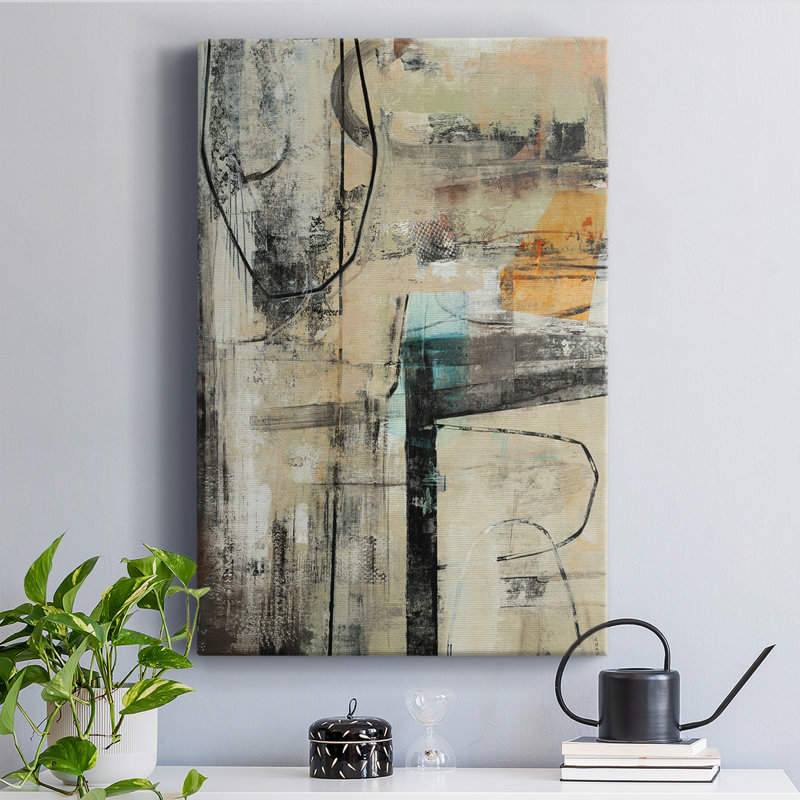 " Persistence I " Painting Print, 60" H x 40" W x  1" D