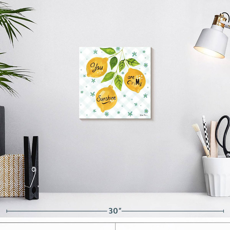 Mellow Yellow V, 10" H x 10" W