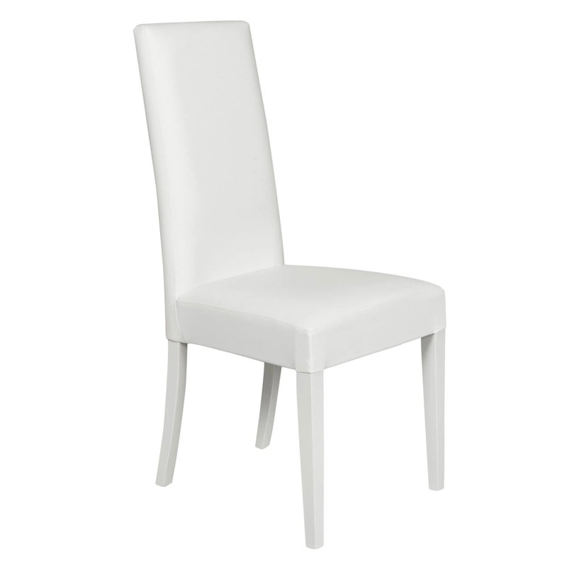 Aalysia 45cm H Upholstered Side Chair, White