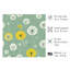 «Botanical Spring Dandelions», reproduction d'art moderne sans cadre-352489735