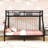 Twin XL Over Queen Bunk Bed With Ladders And Guardrails-77349009