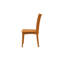 Chaise d'appoint à dossier en lattes de bois massif Sarah-10973081