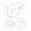 Computer Desk, Home Office, Laptop, Left, Right Set-up, Storage Drawers, 48"L, Work, Metal-205975303