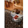 Tapis oriental noir / rouille Izaiah