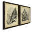 Toile encadrée de qualité supérieure The Larch-2017513210-2017513211
