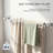 Jive Polished Chorme 5 pieces Decorative Bathroom Hardware sets-126364228
