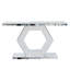 Miroir d'entrée hexagonal en cristal Sparkling