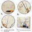 «Blue Beige Minimalist Oasis Pottery», reproduction d'art sur toile-883243109-883243107