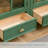 Retro Multi-Function Solid Wood Bookcase