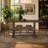 Malone 7-Piece Industrial Dining Set · Trestle Table & 6 Stools-518661307