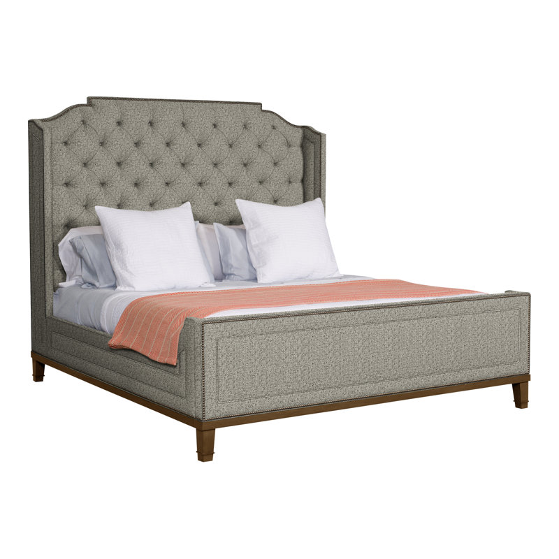 Michael Weiss Queen Glenwood Bed, Hampton, Tuck Graphite, Yes