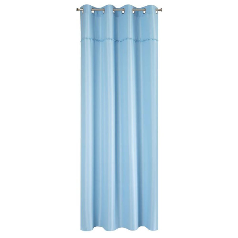 Blackout Curtain Single Panel, Blue