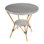 Tobias Outdoor Rattan Round Bistro Table