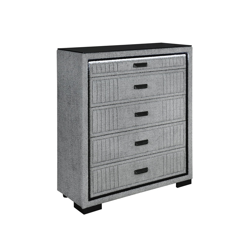 Commode gris Isaïe, Gris