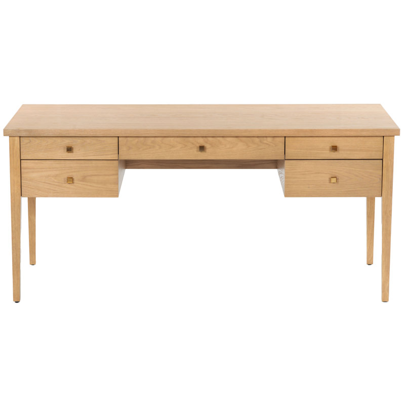 Celina Makala 5 Drawer Wood Desk
