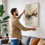 Explosive Centre Abstract - Wrapped Canvas-661413193-661413195