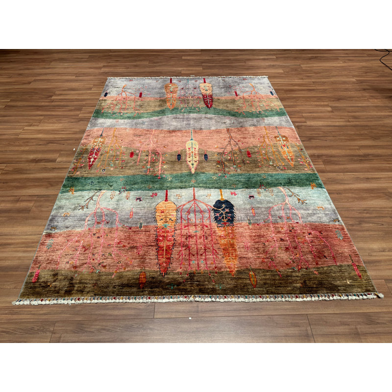 Tapis en laine et coton noué à la main Original