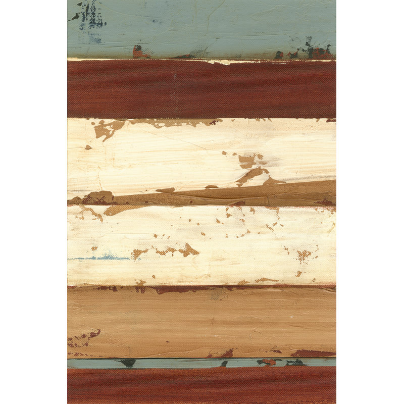Linear Abstraction II - Wrapped Canvas Print, 46cm H x 30cm W