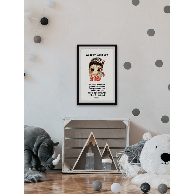 «Glazer Aid Yourself», reproduction encadrée, H 30 po x l 20 po x P 1,5 po