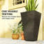 Ensemble de 3 pots à fleurs, pots à fleurs hauts-1354978919