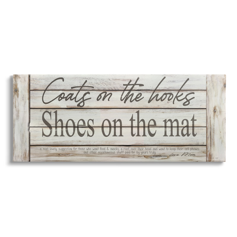 Manteaux sur crochets, Plaque murale, H 24 po x l 24 po x P 1,5 po