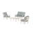 Prairie 4-Piece Deep Seating Set with Loveseat-88752752-131209670
