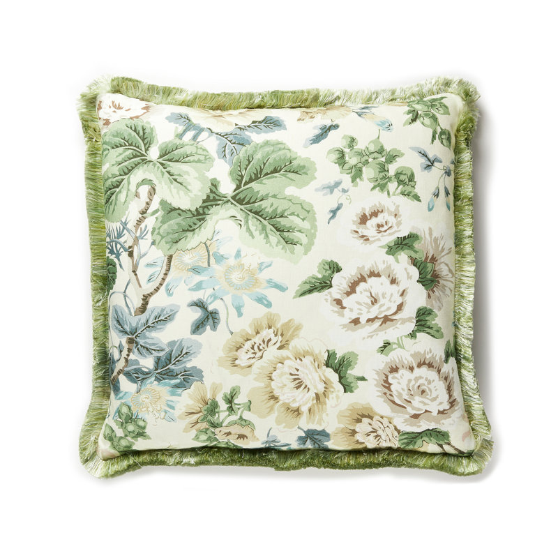 Highgrove Square Pillow Cover & Insert, Rich Cream