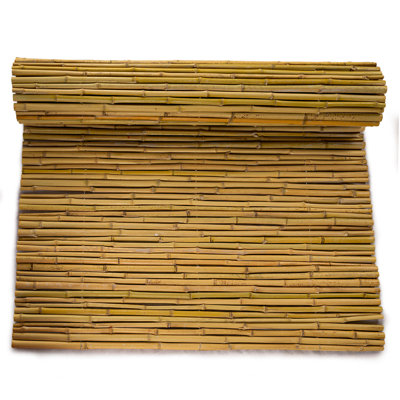 Natural Bamboo Cane Fence For Garden Balcony Decoration