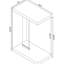 Table d'appoint Space Solution Weathered Grey