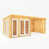 White/Natural Timber