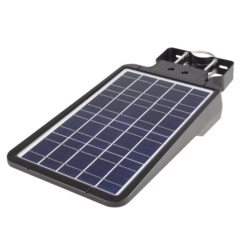 1600 Lumen Black Solar Powered LED Flood Light