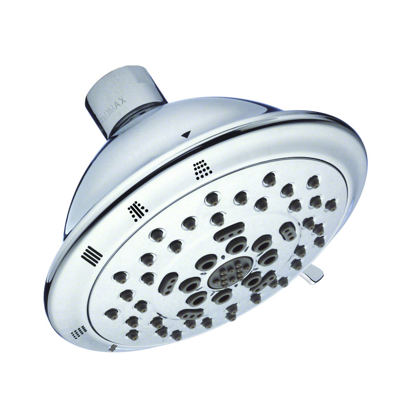 Volume Shower Head with Select, Polished Chrome